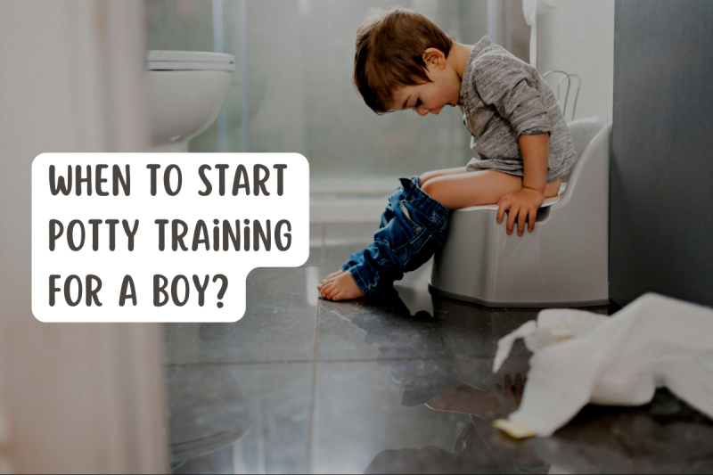 When To Start Potty Training for a Boy